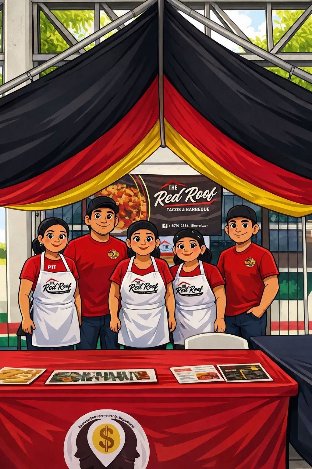 The Red Roof team